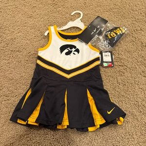 Nike Black and Yellow Toddler Cheer Dress